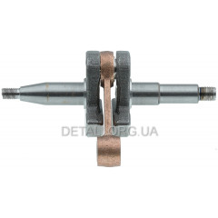 Коленвал бензопилы Husqvarna 345/350 аналог 5038580-71 L 137 посадки d15 2