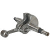 Коленвал бензопилы VJ Parts для St MS-230/MS-250 аналог 11230300408 L131 посадки d15 (d пальца 10