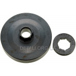 Чашка сцепления бензопилы Мастер Данила 43 (d15*76*79h27) + венец 3/8-7