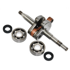 Коленвал бензопилы Makita EA3200S оригинал 197539-3 (L134 посадки d 12мм) 2