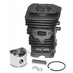 Поршневая в сборе бензопилы Husqvarna 142 черная аналог 5300699-41 (d40 d пальца 10 мм) 2
