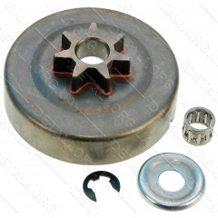 Чашка сцепления бензопилы VJ Parts для St MS-024/MS-026 (d13*69*72/ h29) + сепаратор. аналог 1121