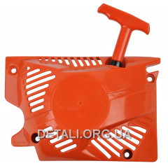 Стартер бензопили 4500 плавний пуск трещетка металева обойма 4 зачепи 2