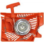 Стартер бензопилы GoodLuck 4500/5200 плавный пуск трещетка металлическая обойма 4 зацепа