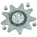 Звездочка шины 9 лучей 3/8 (D 50 мм)