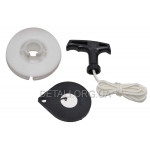 Бобина стартера бензопилы GoodLuck 4500/5200/5800 4 зацепа в сборе