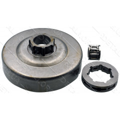 Чашка сцепления бензопилы звезда ведущая VJ Parts для St MS-361/ D16*76*79*17 + сепаратор 10*16 а