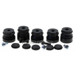 Набір амортизаторів (сайлентблоків) бензопили 4500 + гвинти (3*22 мм + 2*27 мм) Набір амортизаторів (сайлентблоків) бензопили 4500 + гвинти (3*22 мм + 2*27 мм)