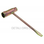 Ключ свечной 13мм/19мм для бензоинструмента (усиленный)