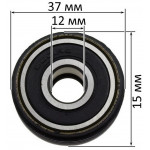 Сальник 12*37*15 бензопили Partner 350 з підшипником