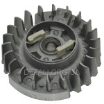 Магнето бензопили GL4500 пласт.собачки (d10*100/h28/шпонка 3 мм)