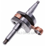 Коленвал бензопилы GoodLuck 4500/5200 L137 посадки d15