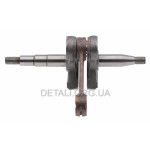 Коленвал бензопилы Husqvarna 137/142 L132 посадки d12 палец 14 аналог 5300297-94