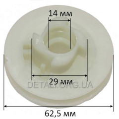 Бобина стартера бензопилы GoodLuck 4500 4 зацепа (d14 / D62,5*29 мм) 2