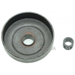 Чашка сцепления бензопилы Partner 350 D14*63*67*17 с подшипником 10*14 2