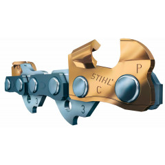 Цепь 50 звеньев (25 зубов) победитовая напайка шаг 3/8 паз 1,3 ST оригинал 36120000050 2