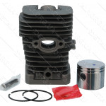 Поршнева (циліндр) бензопили Partner 350 чорна d41, 1