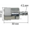 Фильтр топливный бензопилы (L30/D15/d5)