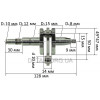 Коленвал VJ Parts бензопилы ST MS-170 аналог 11320300401