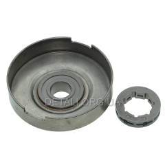 Чашка зчеплення бензопили Husqvarna 365/372 D16*78,5*82*18,5 з вінцем 3/8-7 аналог 5869806-01 2