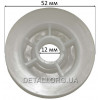 Бобіна стартера бензопили 2400 2 зачепи d52mm h23mm