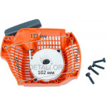 Стартер бензопили Husqvarna 135 оригінал 5045970-02 (МЦ 122*77*102*80 мм)