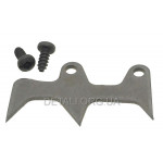 Упор зубчастий (гребінка) + гвинти Husqvarna 137/142 оригiнал 5300143-81