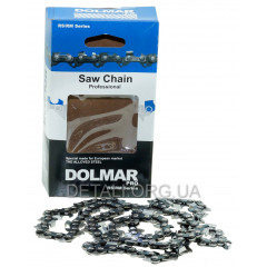 Ланцюг 64 ланки (32 зуби) Dolmar суперзуб для твердих порід крок 325 паз 1,3 2