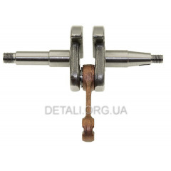 Коленвал бензопилы GoodLuck 5800 L137 посадки d15 2