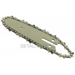 Шина 4" (10см) 1/4 паз 1,1 + ланцюг 28 ланок 1/4 паз 1,1 для кущі