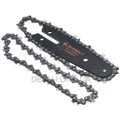 Шина + ланцюг DarWin 4" 100 мм, паз 043 (1/1 мм), крок 1/4, 28 ланок 2