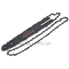 Шина + цепь DarWin 8" 200 мм, паз 043 (1/1 мм), шаг 1/4, 48 звеньев 2