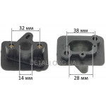 Проставка карбюратора мотокоси/тримера з двигуном 1E40F