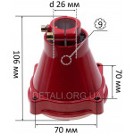 Редуктор верхний мотокосы/триммера 9 лучей/D26мм
