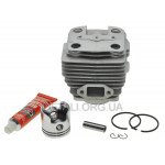 Поршневая в сборе мотокосы + герметик Husqvarna 236R WINZOR (d36/dпальца 9 мм/L29 мм)