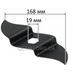 Ніж аератора Viking LB 540 оригінал 62907020100 (d19 / L168 мм) 2