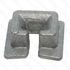 Ушко шпули прямоугольное Lвн7*L20 h18 2