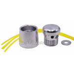 Шпуля триммера алюминий (на блистере)