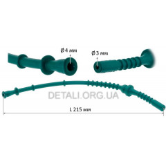 Паливний шланг мотокоси ST FS 120 оригінал 41283580800 2