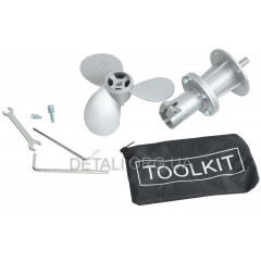 Насадка на мотокосу лодочный винт, 9T, D-28mm 2