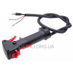 Ручка газа триммера без алюм. трубки