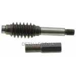 Вал червячный + соединитель 9T мотокосы (культиватора) старая модель Winzor