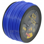 Леска косильная семигранник d2.7 мм 3 LB (187 м)