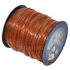 Ліска косильна квадрат d3 мм 5 LB (252 м) з кордом 2