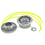 Шпуля триммера металлическая (Краб) (d15*72/ h45 мм)