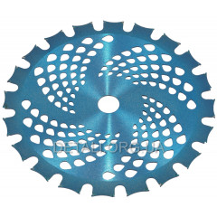 Ніж тримера переможе 255х40Tх25,4х1,3 двосторонній кольоровий крапля 2