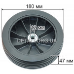 Колесо газонокосилка VIKING LB 540 оригинал 61007000401