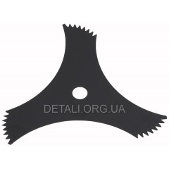 Ніж тримера 3-Т зуб d25.4*305*1.8 2