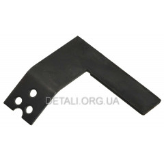 Ніж для підрізування волосіні на захисний кожух коси кутовий 3 отвори 2