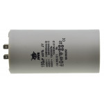 Конденсатор JYUL CBB-60H 150мкф - 450 VAC клеми (64*130 мм)